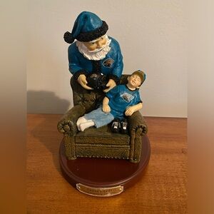 Jacksonville Jaguars NFL Football Santa Figurine